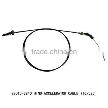 BEST QUALITY 78015-3840 HINO ACCELERATOR CABLE