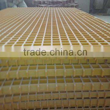 frp grp fiberglass reinforced plastic floor grating walkway grating deck grating(professional manufacturer)
