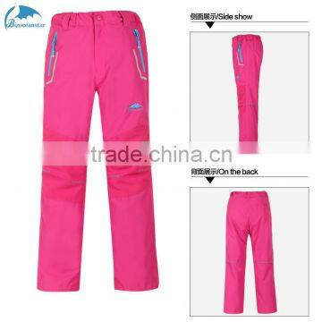 Children OEM winter waterproof cycling ski outdoor pant ski pant
