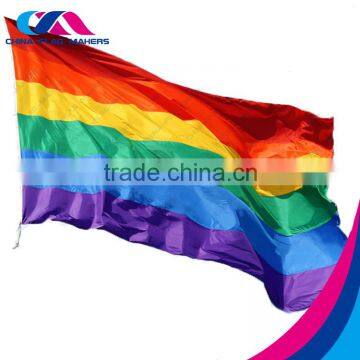 top quality custom rainbow flag printer