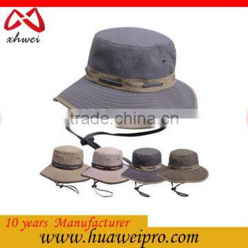 Made in china oem Unisex adult women and men's Fisherman Cap plain Bucket hat Safari Fishing Hat                        
                                                Quality Choice