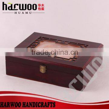 Antique Printing Color Solid Wooden Tool Box photo-5