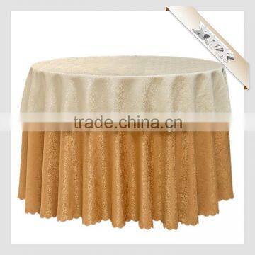 New Fabric Painting Designs on Sequin Table Cloth for Wedding