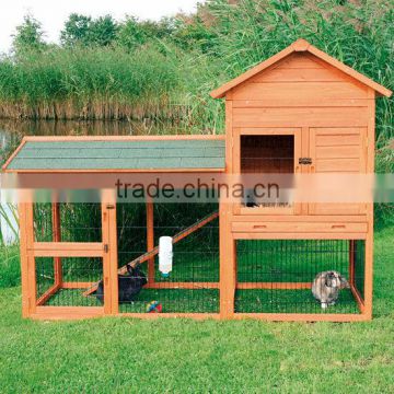 Wooden Rabbit House with running