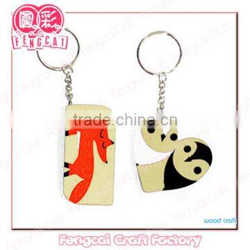 Custom Wooden Animal Keychain( wood Art/crafts in laser-cut & engraving)charm