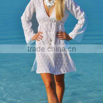 Sexy Girls Women Fashionable Tunic Designer Beach Wear Dress Fashionable Top Girls Blouse Sexy Dress