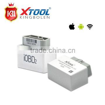 2016 Newly WiFi XTOOL iOBD2 Interface Scanner OBD2 Car Diagnostic Tool Multi-language iOBD2 WiFi wireless obd2 scanner
