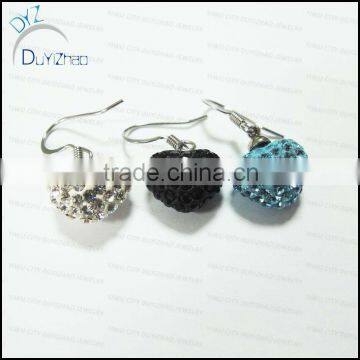 shamballa earring shamballa stud earring