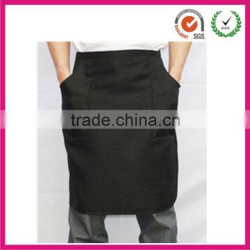 Basic black short polyester workshop waist aprons                        
                                                Quality Choice