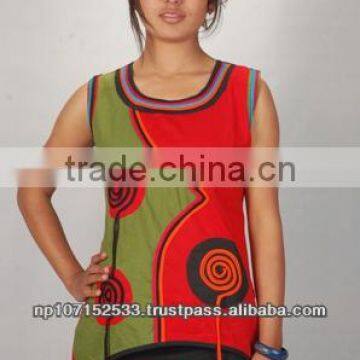 SHST34 cotton circle pipin tilted top price 420rs $4.94