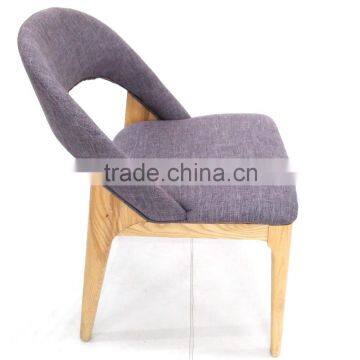 Upholstery Chair Dining Furniture With Wood Leg photo-4