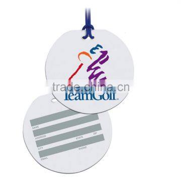 Personalized Luggage Tag Round plastic both sides tag (M-PT341)                        
                                                Quality Choice