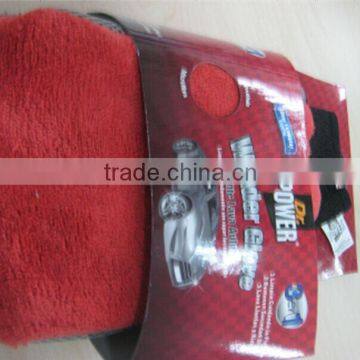 Double Water Proof Car Wash Coral Fleece Gloves