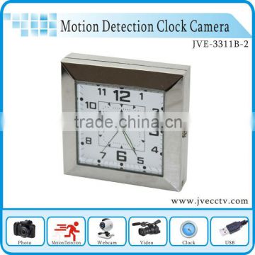 Table Clock Camera Hidden Mini Camcorder Video Recorder Photo Camera Clock Motion Detection 4GB 3311B-2