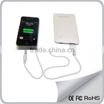 High Quality Mobile Power Bank 10000mah Dual Output Port