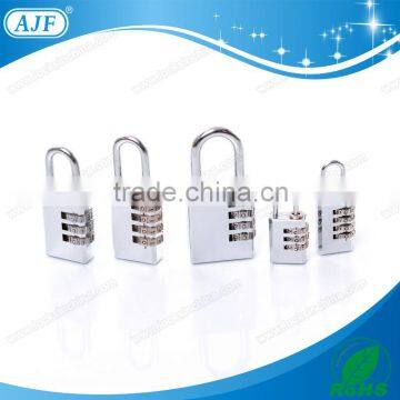 AJF China Manufacturer Italy Market Newest Metal Reset Luggage Combination Lock Quality Choice