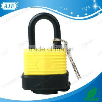 1-9/16in (40mm) Wide Long Shackle Weatherproof Laminated Padlock, Non-Removable Key, Keyed Alike photo-3