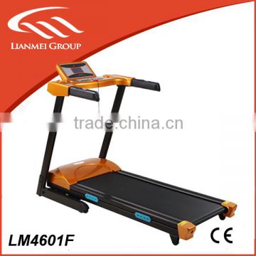 LCD 5 inch pannel home treadmill fitness equipment with USB,MP3 port