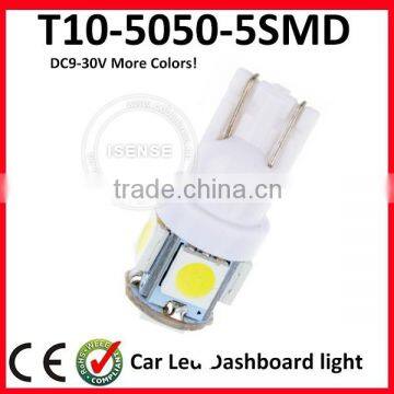 Factory most popular Led AUTO bulb T10 5smd t10 5w5 car led auto bulb