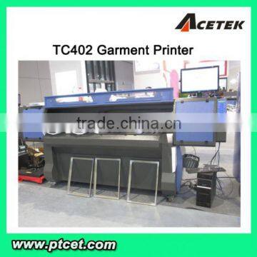 promotional Digital Flatbed Direct to Garment Printing Machine on Cotton Fabrics