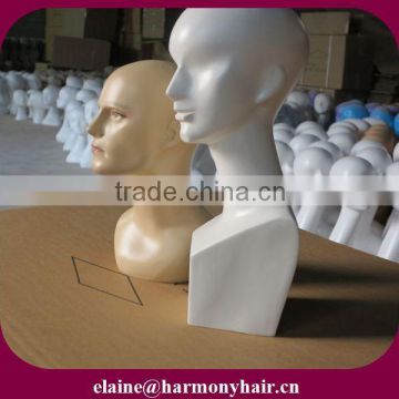 HARMONY plastic male mannequin head