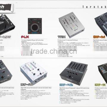 China Supplier DJ Studio Mixers 4-channel 5 High-quality Digital Performance Effects Digital Audio Midi Mixer photo-4
