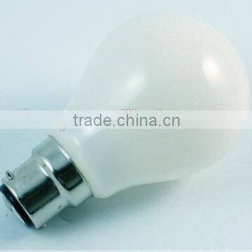 A55 B22 milky white bulb incandescent lamp 110V-240V
