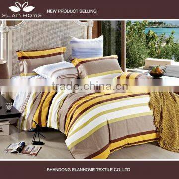 100% cotton 128*68 40s*40s pigment printed wholesale bedding set with zipperr