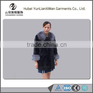 Newest Sexy Warm Mink Women Winter Fur Coat 2015