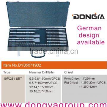 19pcs/set drill bit
