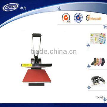 Apparel heat press transfer machine