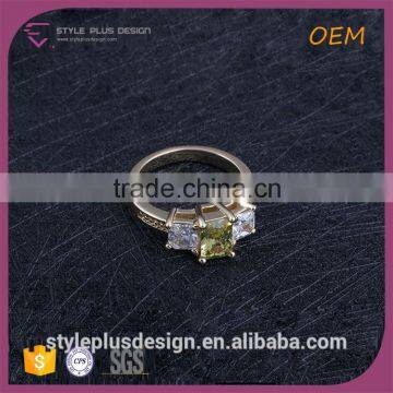 R63505I01 2016 Latest New Design Womens Gold Clamp Finger Ring Design For Couples Lock System photo-3
