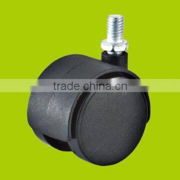 threaded stem nylon furniture casters wheels without brake (FC11)