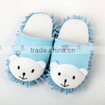 animal microfiber cleaning slipper