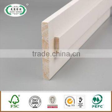 Wood white finish Double Wood Rebated door jambs
