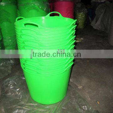 3.7gallon Super PE Plastic Garden Buckets With Handles