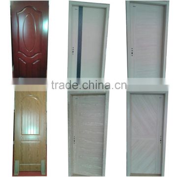 wood glass door design