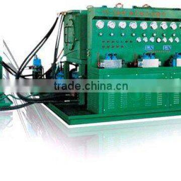 hydraulic testing table for valve and pump