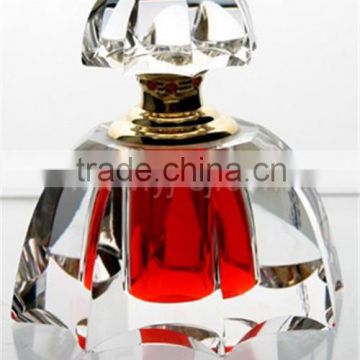 Unique style crystal perfume bottle manufacturer