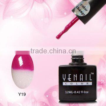 professional YENAIL Changing 019 soak off4-5 free samples ,camouflage uv gel nail polish