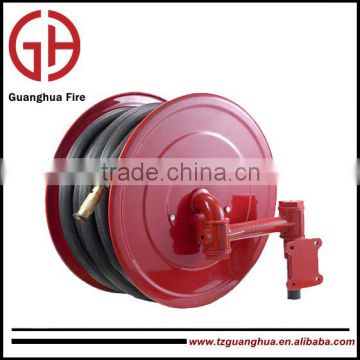 3/4 inch 30m retractable rubber fire hose reel