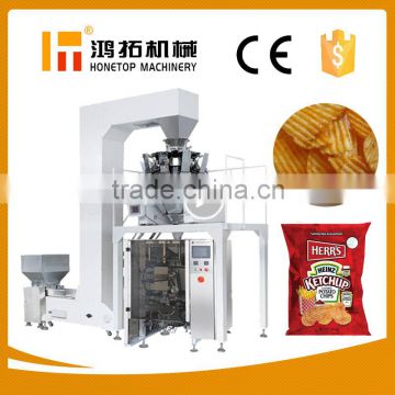 Price of potato chips packaging machine with nitrogen filling, small snack food plantain pringles crisps packing machine                        
                                                Quality Choice
                                               