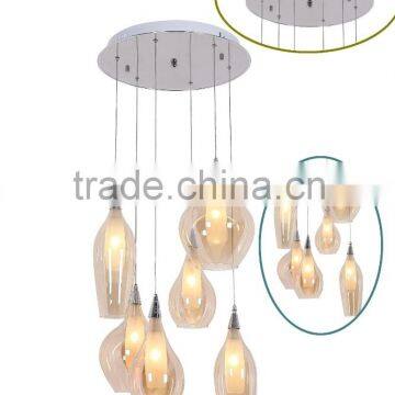 2016 Hot Sell Zhongshan Chandelier European Style G4 Modern Glass Hotel/home Using Pendant Lighting of Clear Ball Pendant Lamp Quality Choice photo-2