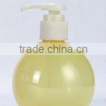 250ml yellow PET plastic bottle for hand wash liquid soap