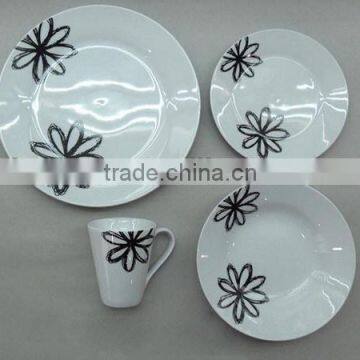 High quality contemporary romantic dinner set manufactory