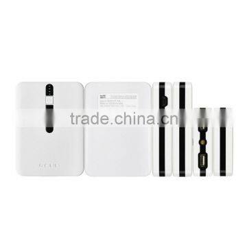 Scud 10400mah 2 USB outputs portable power bank