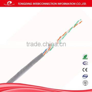 good quality 23AWG lan cable 4 pair cat6 utp lan cable