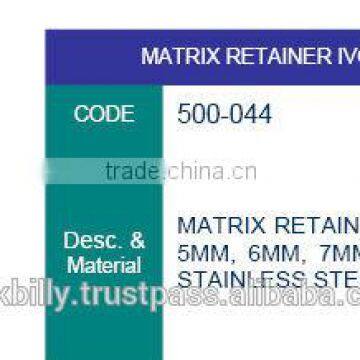 matrix retainer ivory , dental instruments, dental lab instruments,01