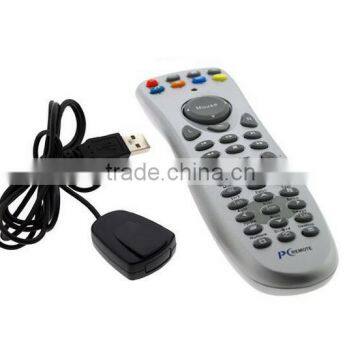 Wireless USB Plug and Play Multimedia Remote Control and Mouse for Kodi XBMC Raspberry Pi OPENELEC Windows 7 8