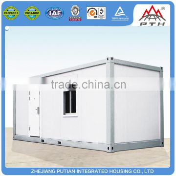 Temporary PU sandwich panel prefab shop